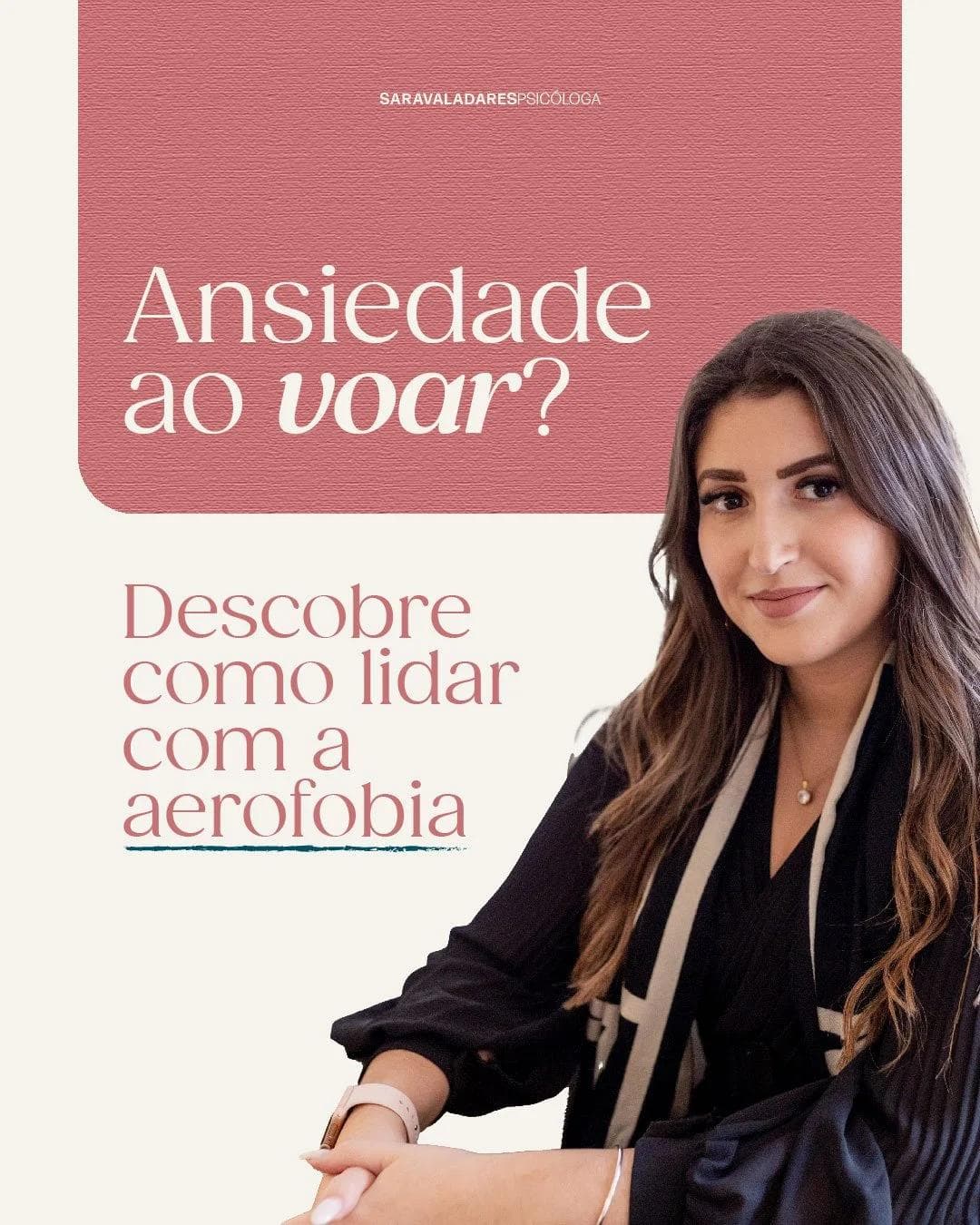 Medo de andar de avião