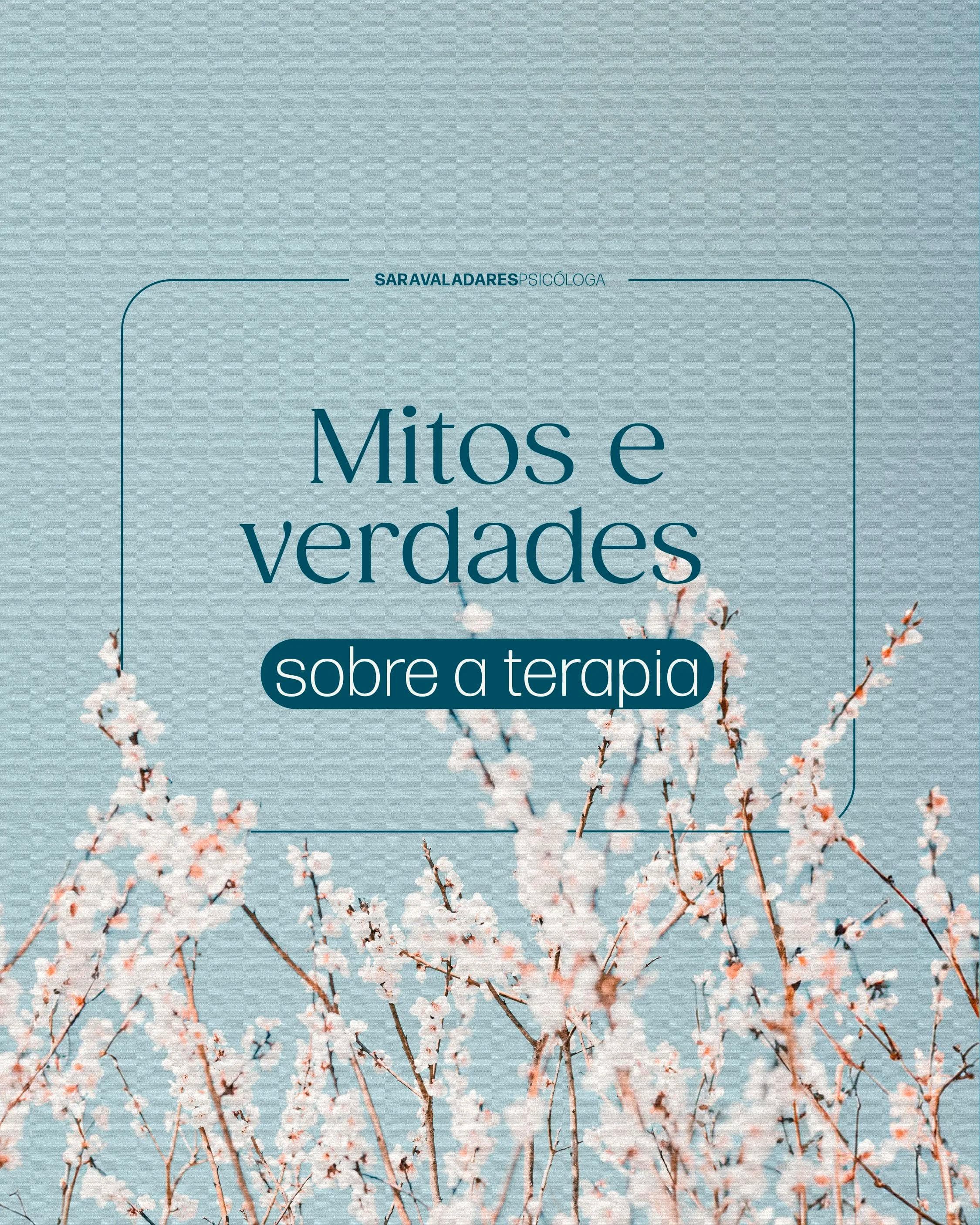 Mitos e Verdades - Terapia