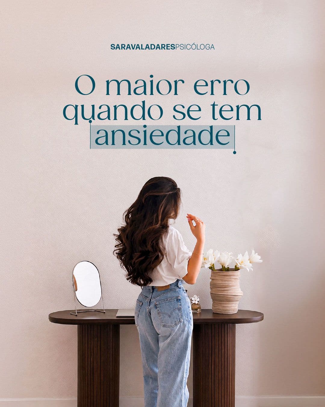 O maior erro quando se tem ansiedade