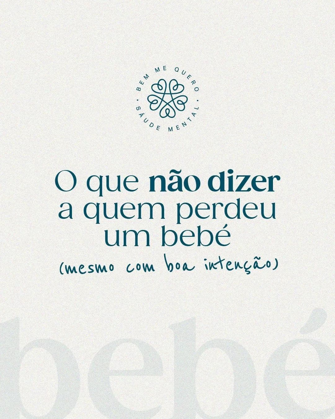 O que não dizer a quem perdeu um bebé (mesmo com boa intenção)