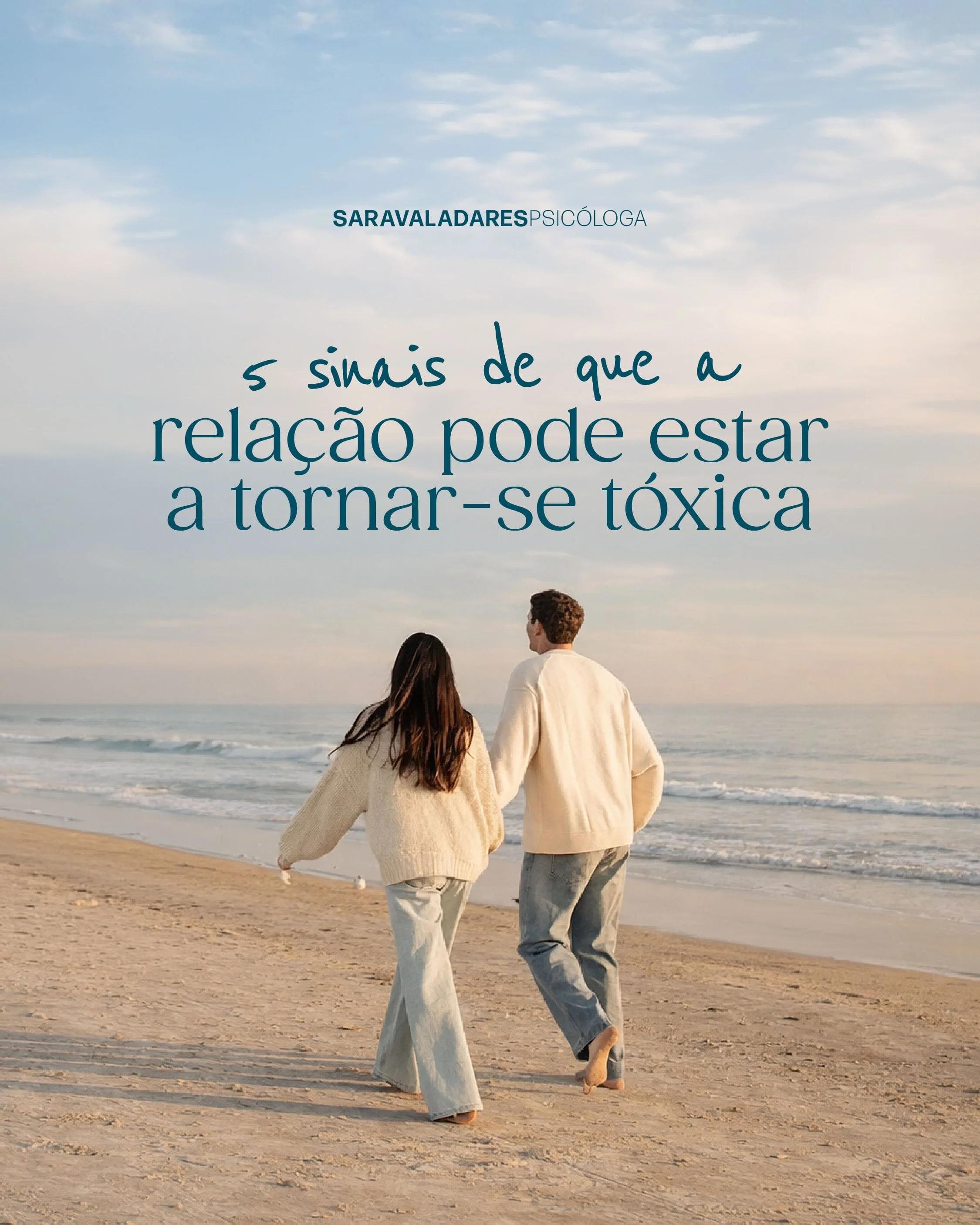 5 sinais de que a relação pode estar a tornar-se tóxica